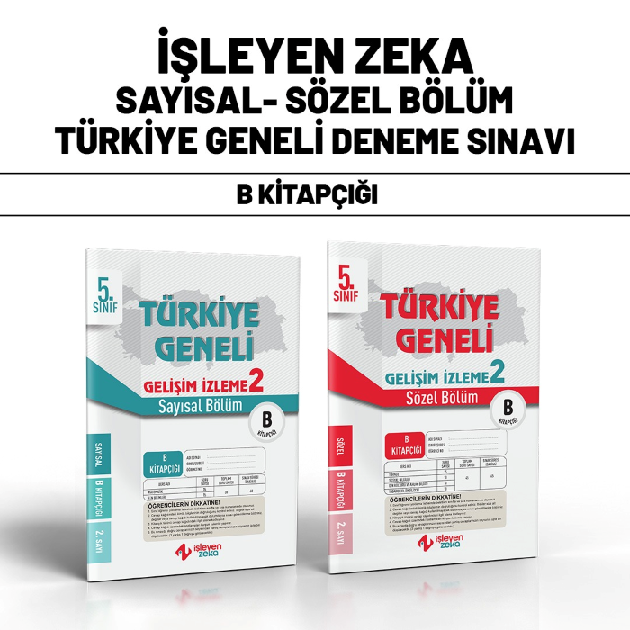 İŞLEYEN 05.SINIF TÜRKİYE GENELİ SAY/SÖZ 1-B -24-25